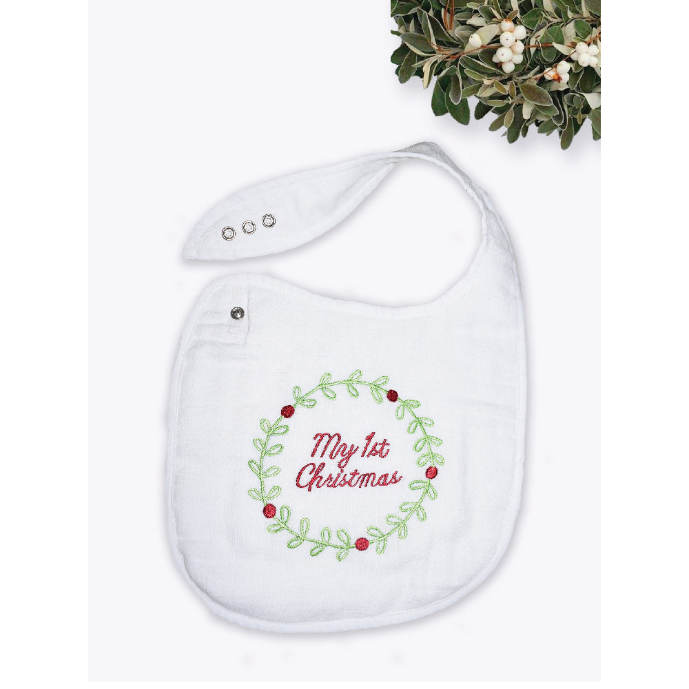 Masilo Festive Bib - 'My 1st Christmas'