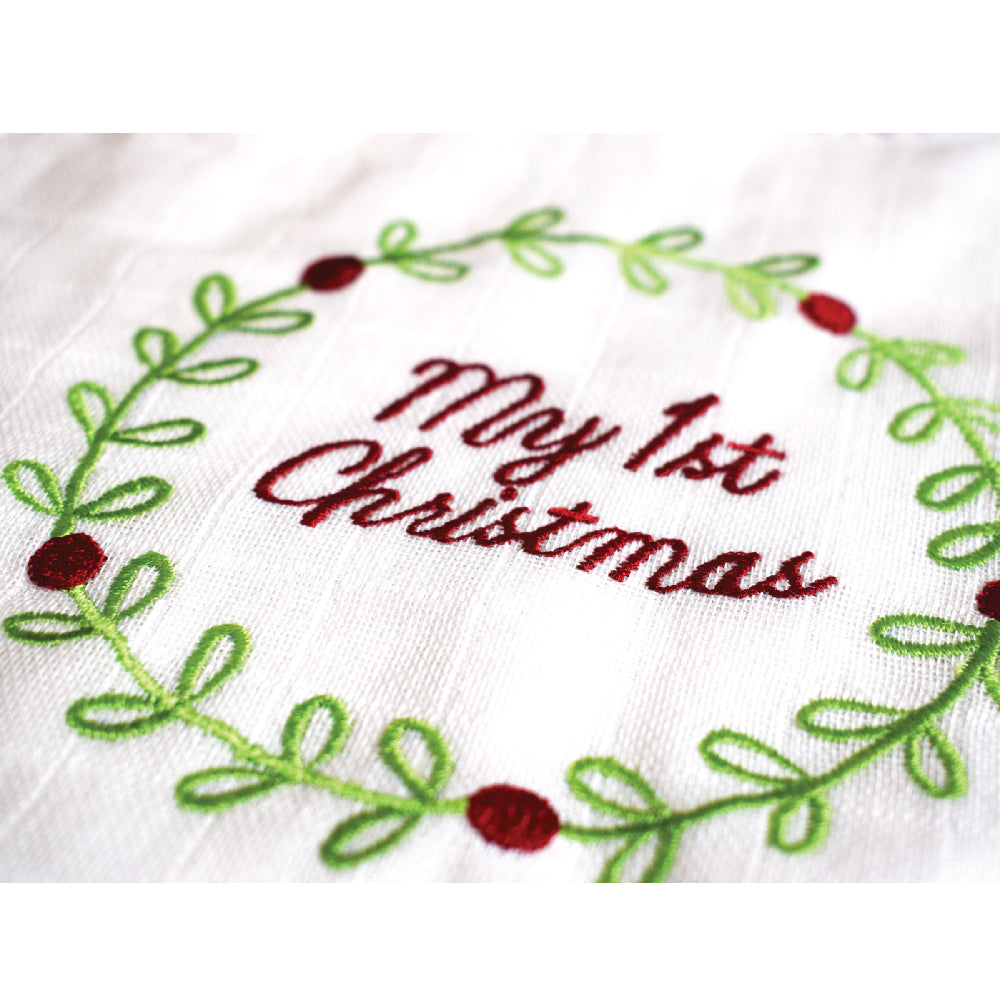 Masilo Festive Bib - 'My 1st Christmas'