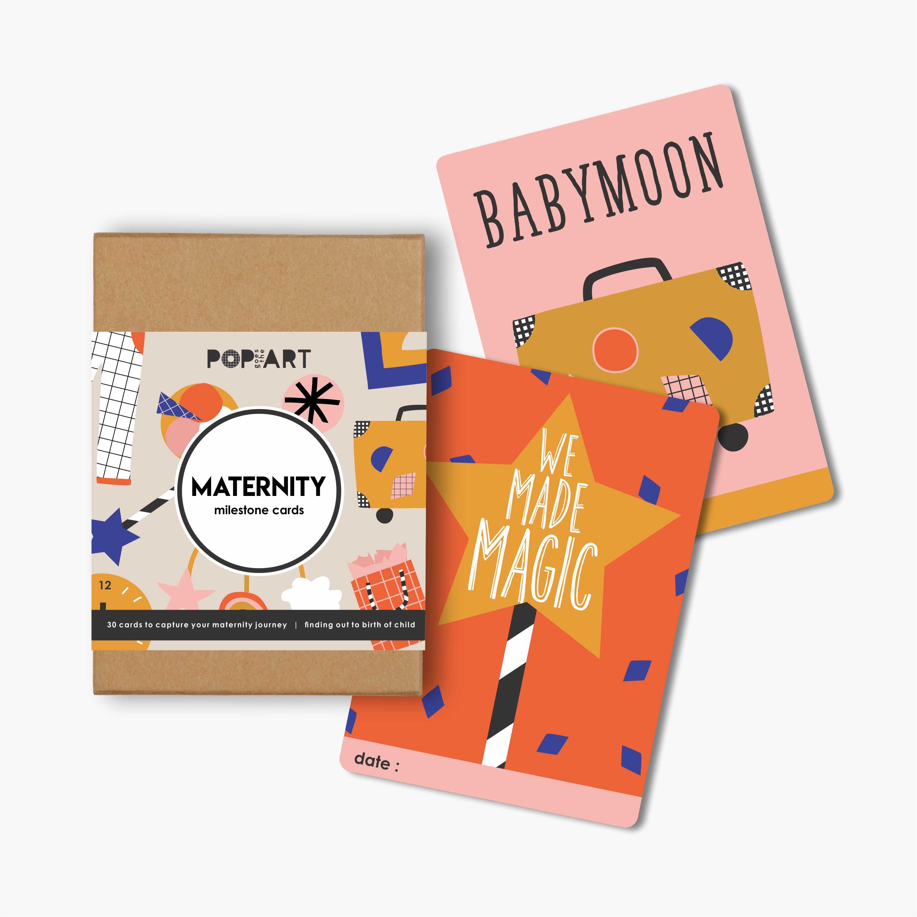 Mini Milestone Cards | Maternity