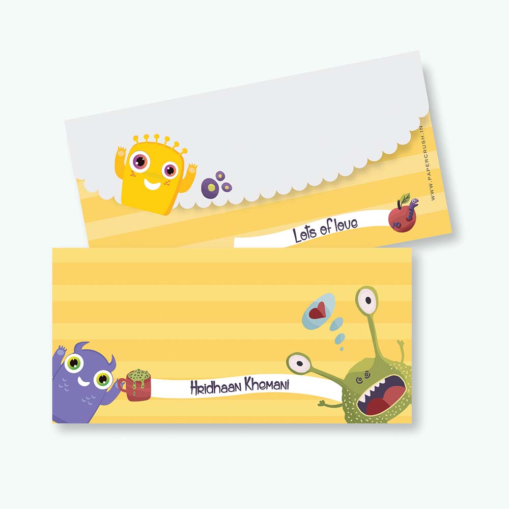 Monster - Money Envelopes-Set Of 25