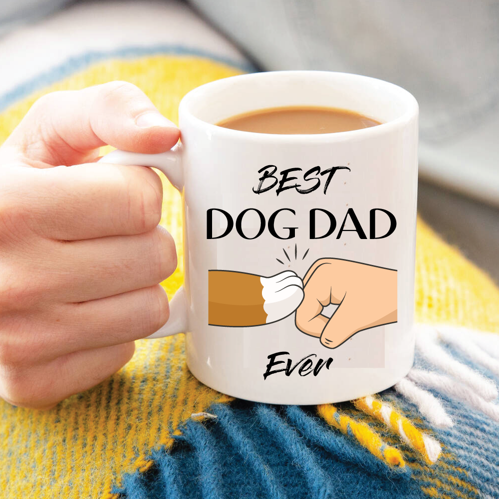 Best Dog Dad Mug