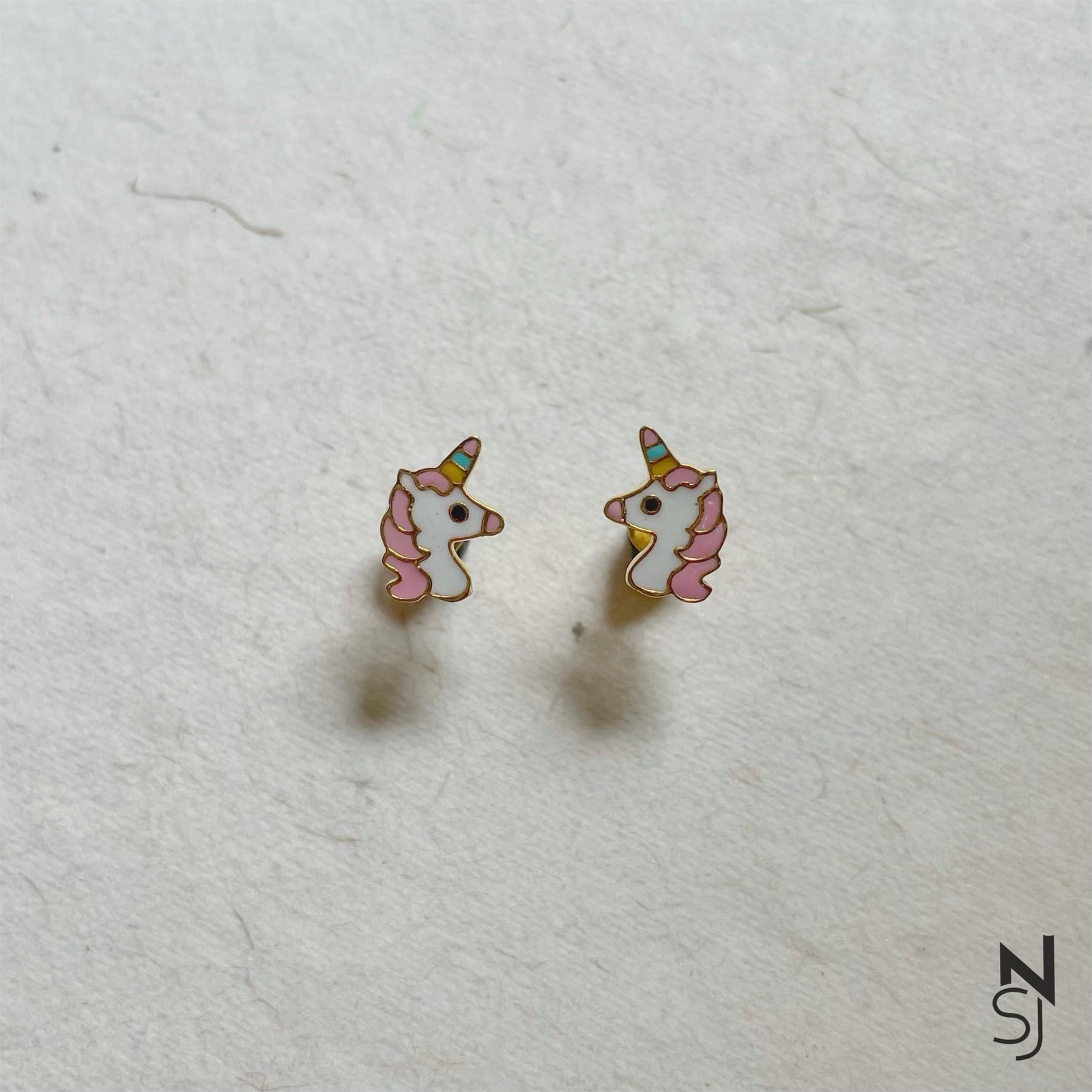 Dainty Unicorn Studs