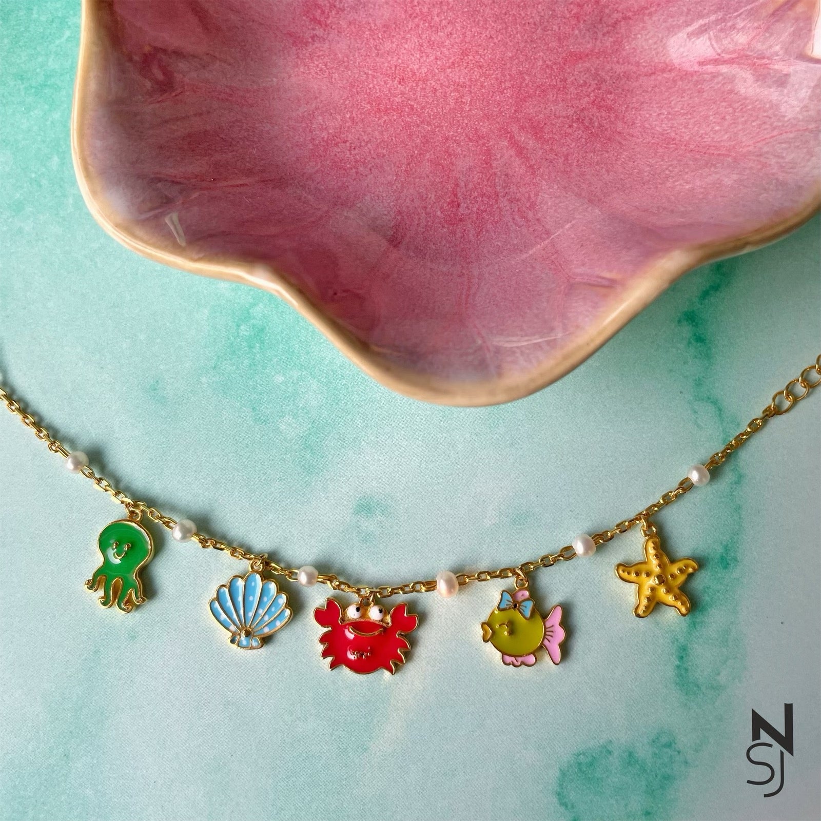 Under The Sea Charm Bracelet