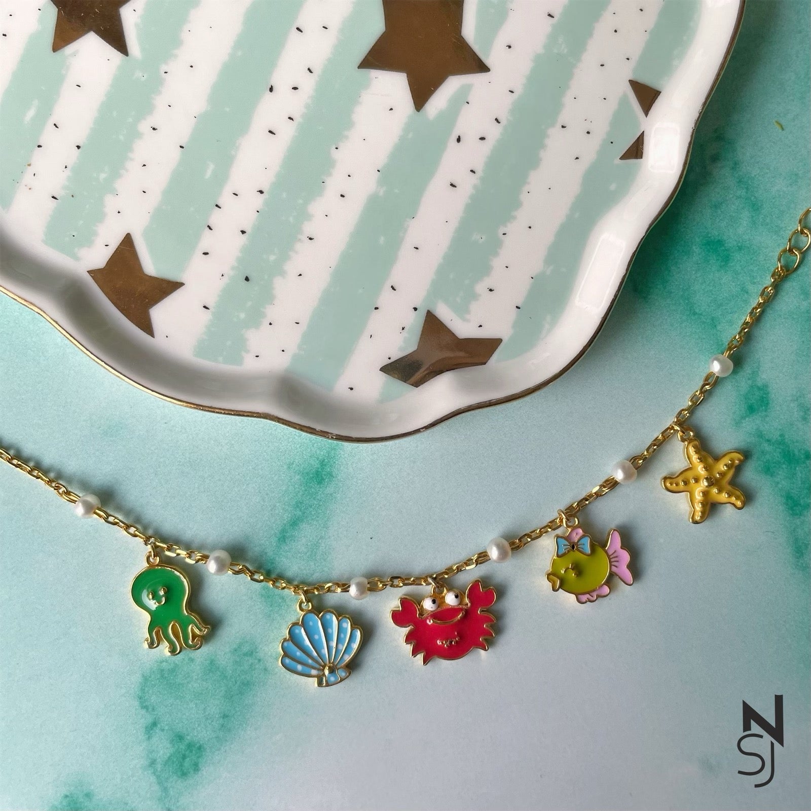 Under The Sea Charm Bracelet