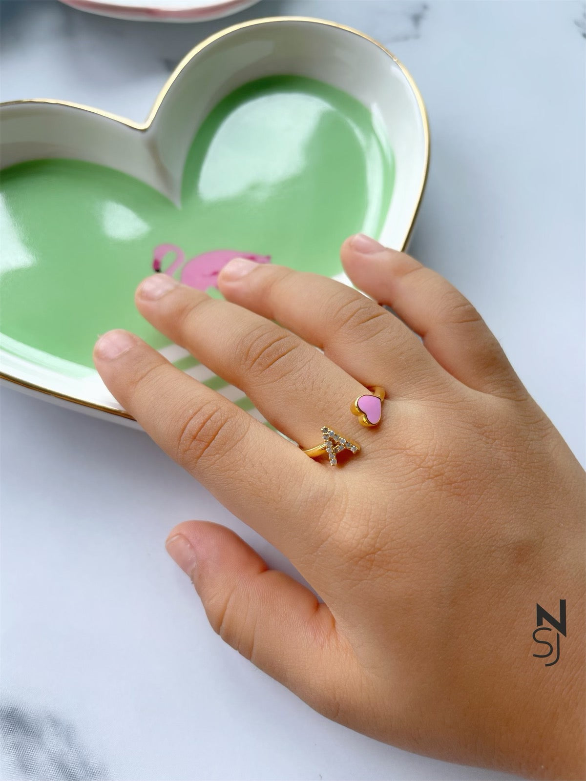 Initial Love Ring