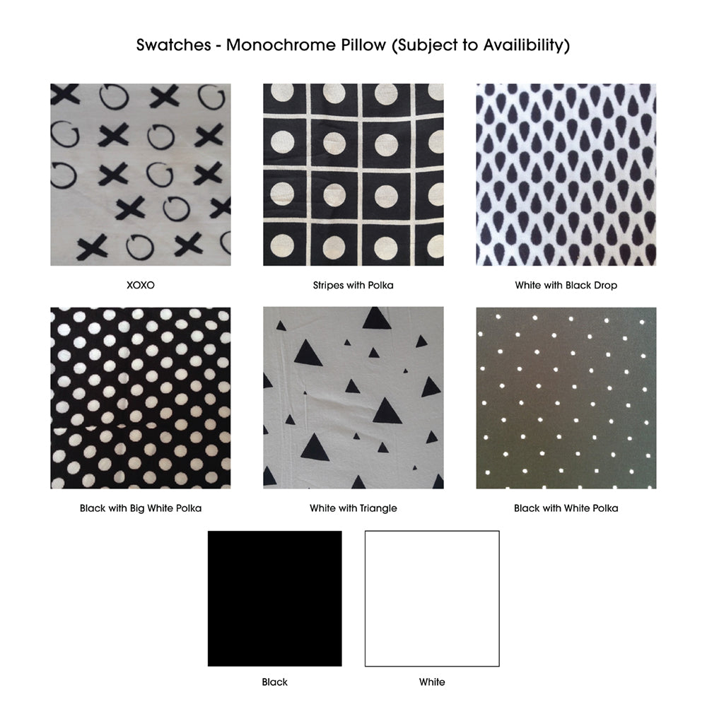 Letter Love Cushions - Monochrome