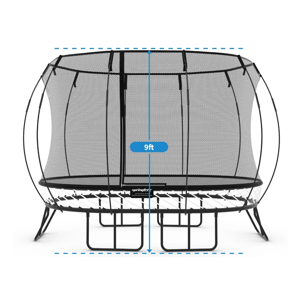 Springfree Medium Oval Trampoline With Enclosure