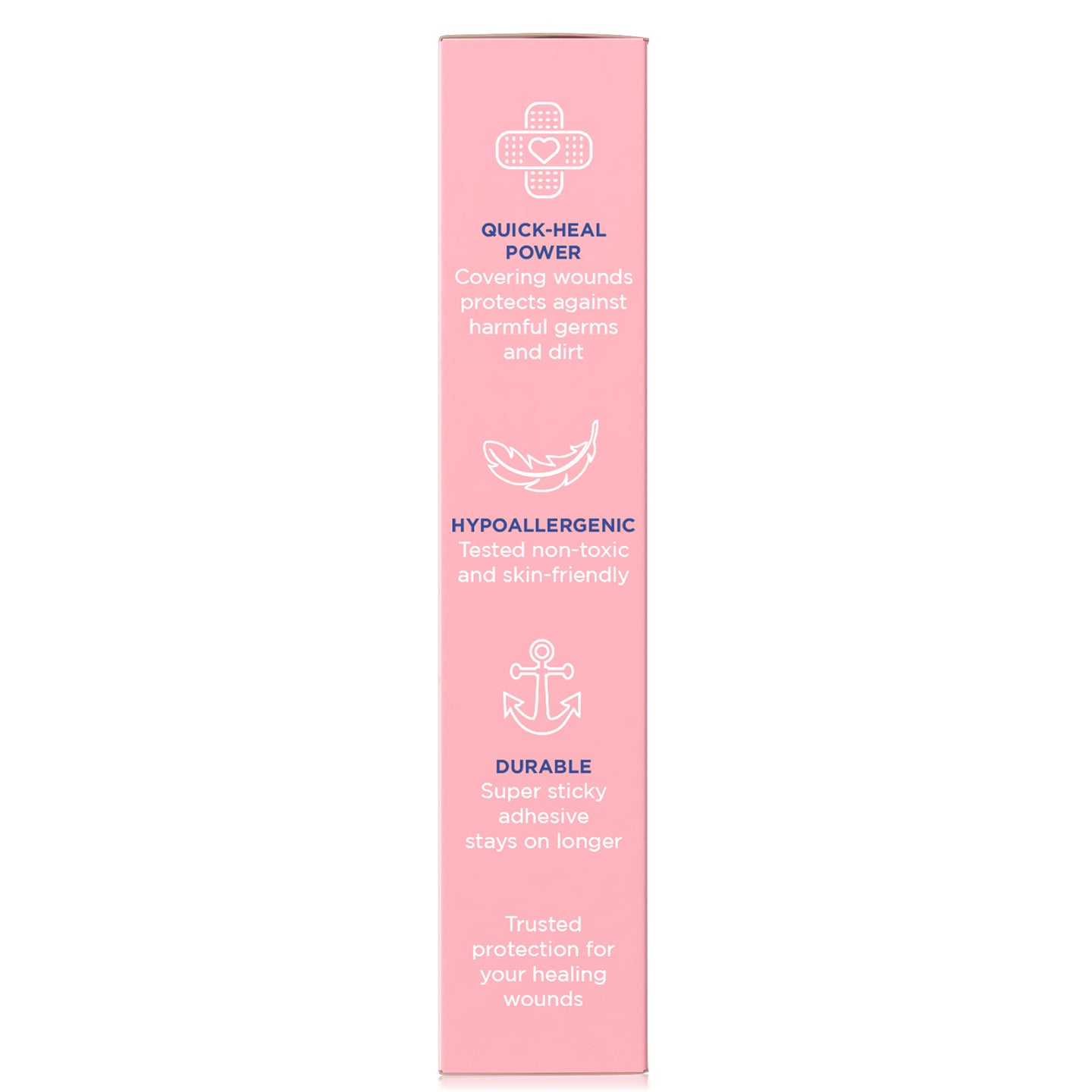 'Ouchie Printed Bandages' 20-Pack (Pink)