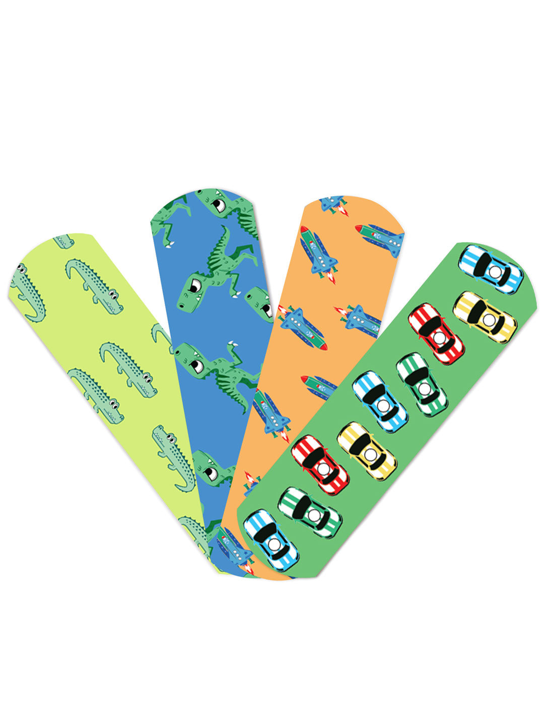'Ouchie Printed Bandages' Combo Set of 2 ( 20 x 2 = 40) (Blue & Purple)