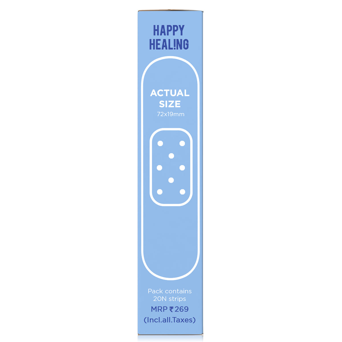'Ouchie Printed Bandages' Combo Pack of 3 (20 x 3 = 60) (Blue)