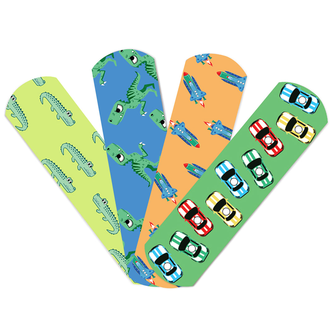 'Ouchie Printed Bandages' 20-Pack (Blue)