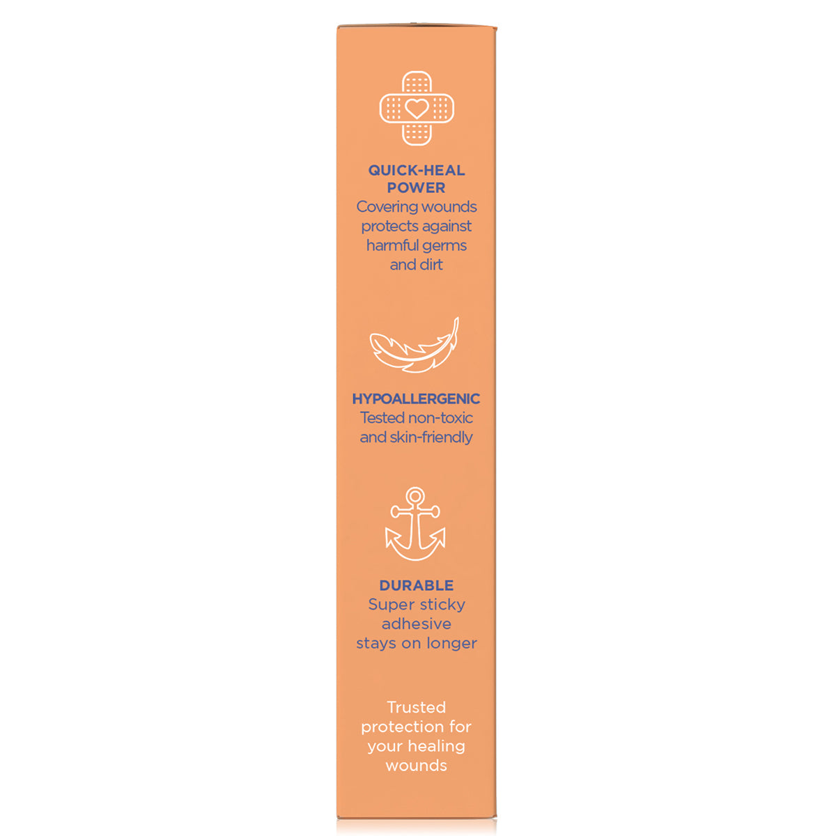 'Ouchie Printed Bandages' Combo Pack of 3 (20 x 3 = 60) (Orange)