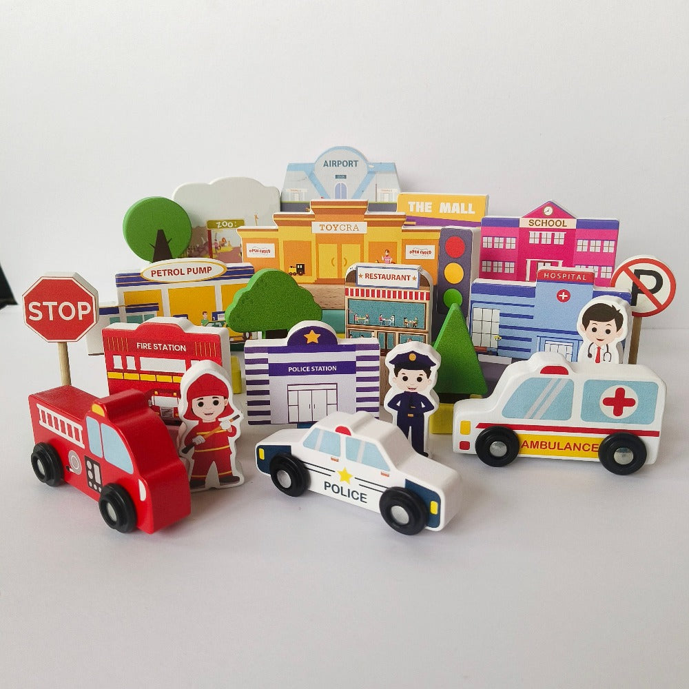 Open Ended Community Set-Pretend Play-Open Ended-Toycra