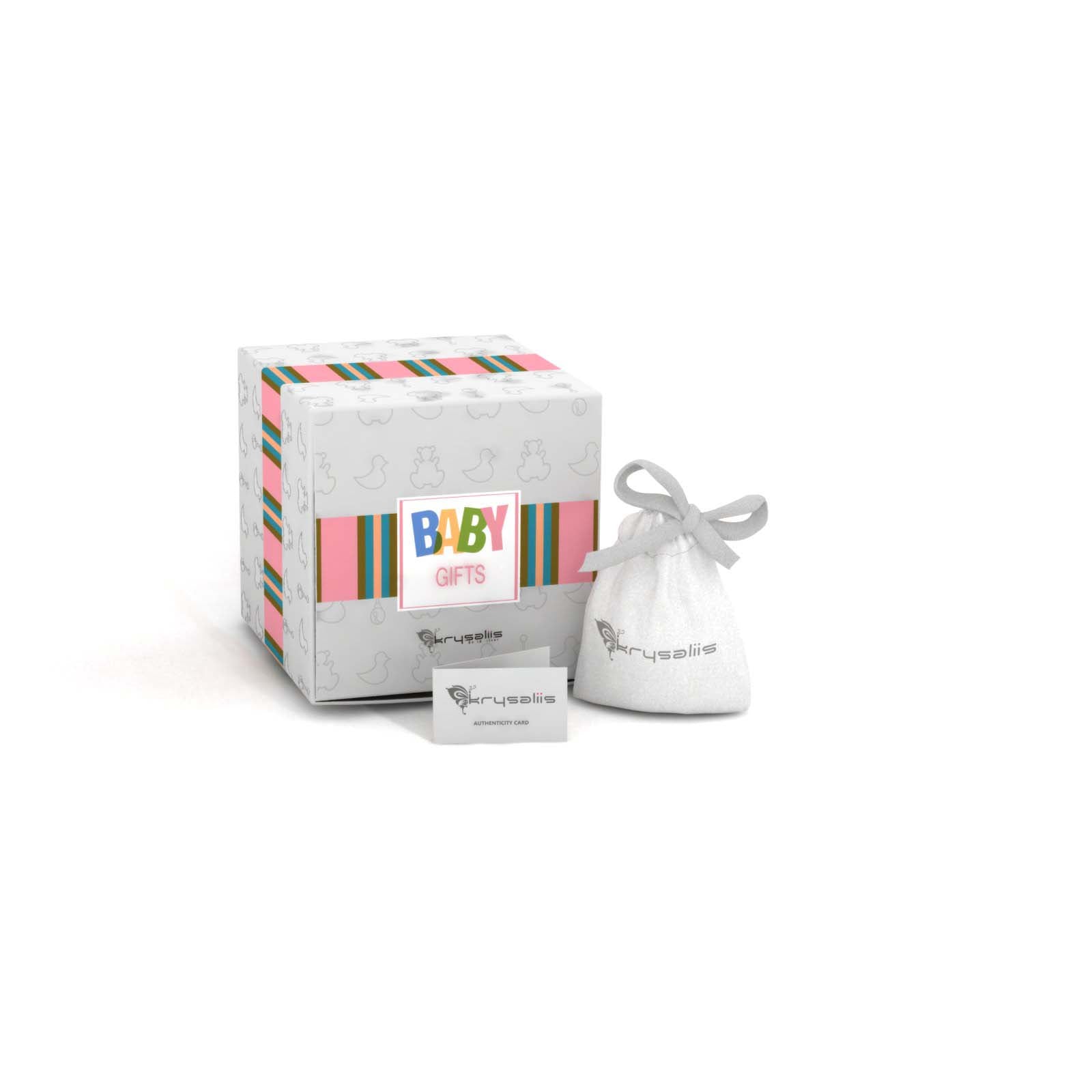 Silver Plated Teddy Embossed Cup