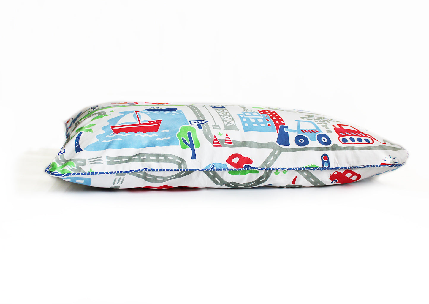 Busy Street Single Pillow Cover