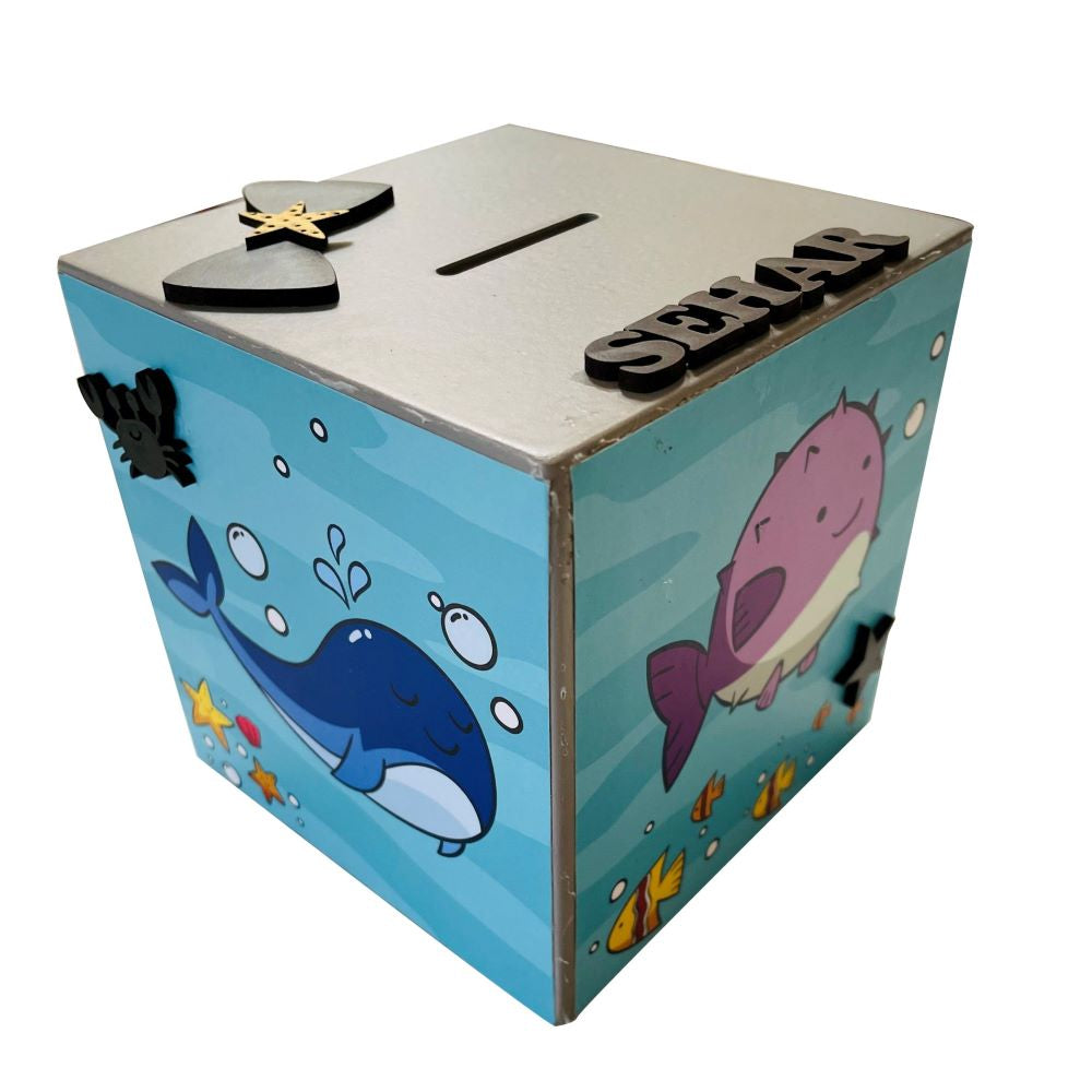 Doxbox Sea Animals Theme Piggy Bank