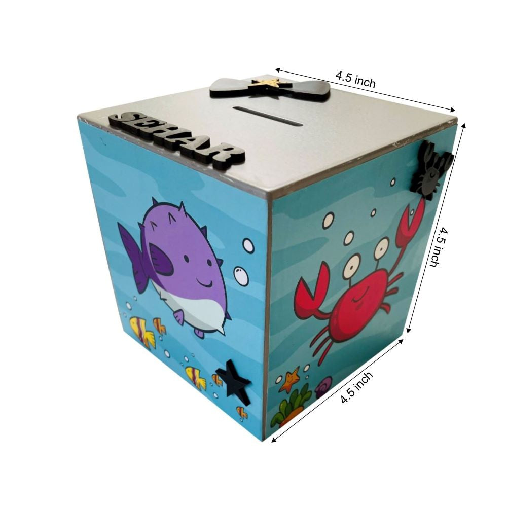 Doxbox Sea Animals Theme Piggy Bank