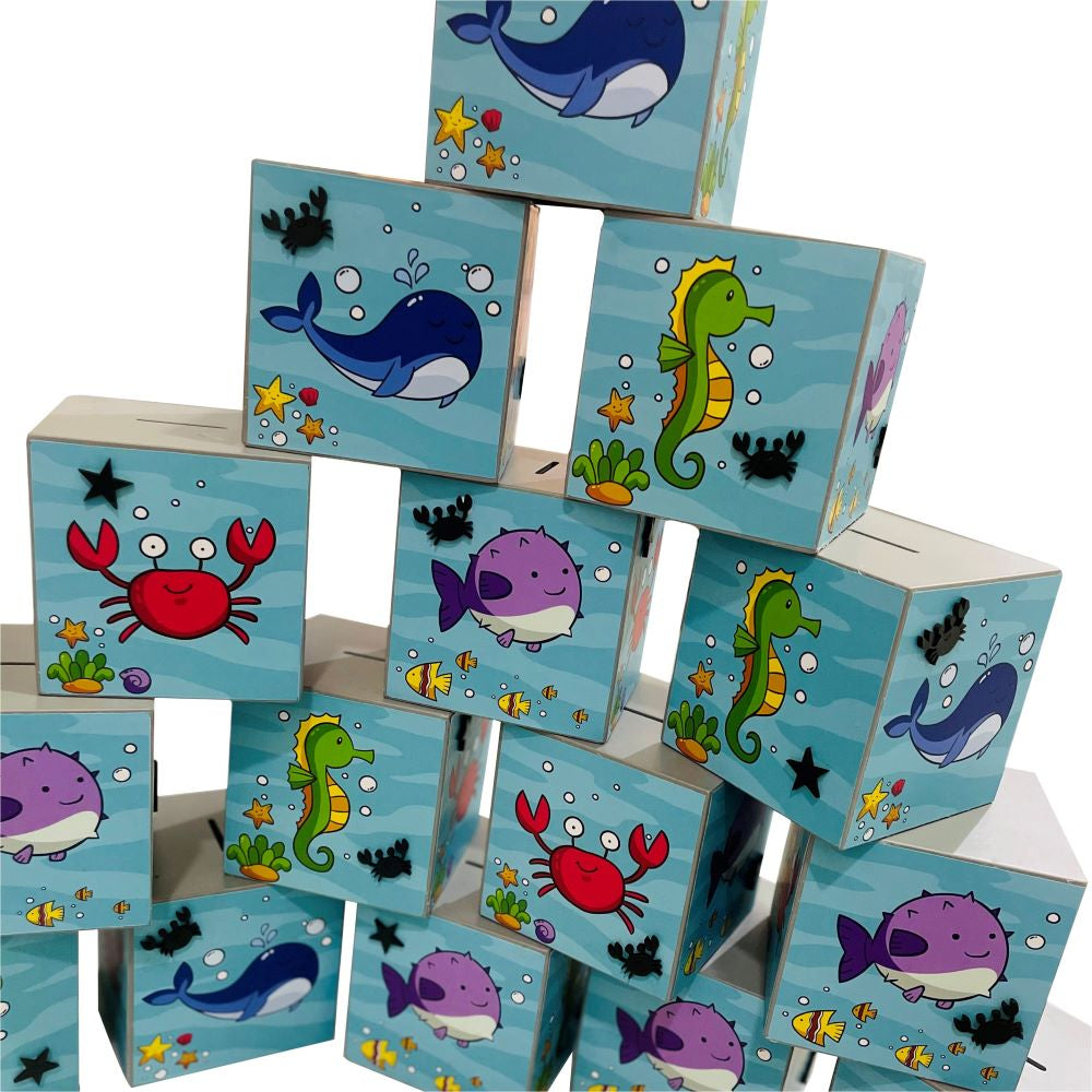 Doxbox Sea Animals Theme Piggy Bank