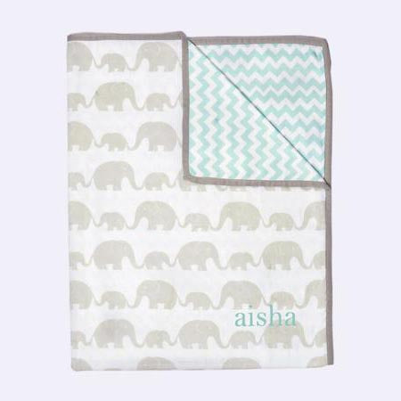 Masilo Organic Cot Bedding Set - Elephant Parade