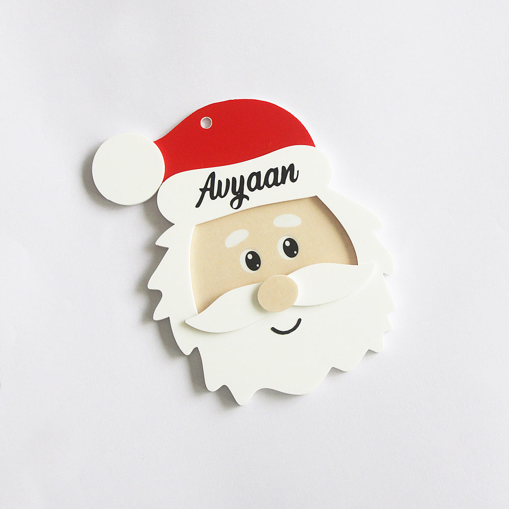 Personalized Santa Ornament