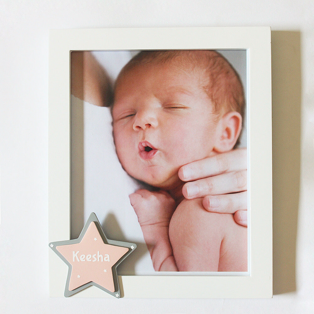 Star Theme Personalized Name Frames