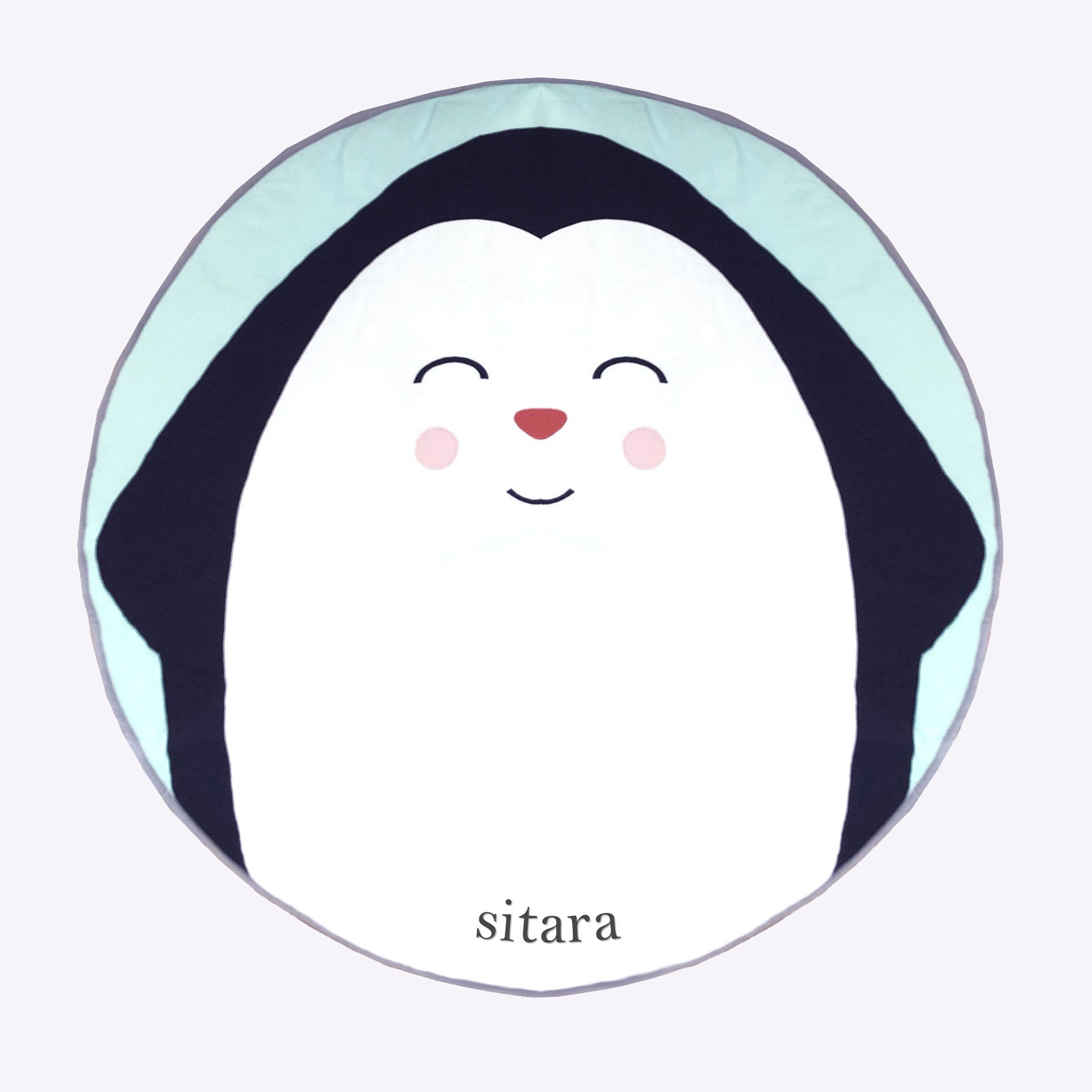 Indoor/Outdoor Quilted Playmat – Penguin