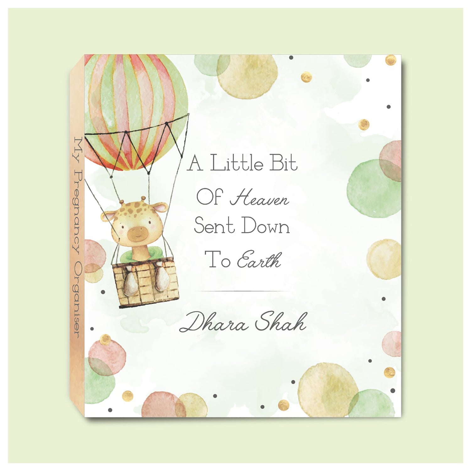 Personalised Pregnancy Organiser- Littlet Bit of Heaven