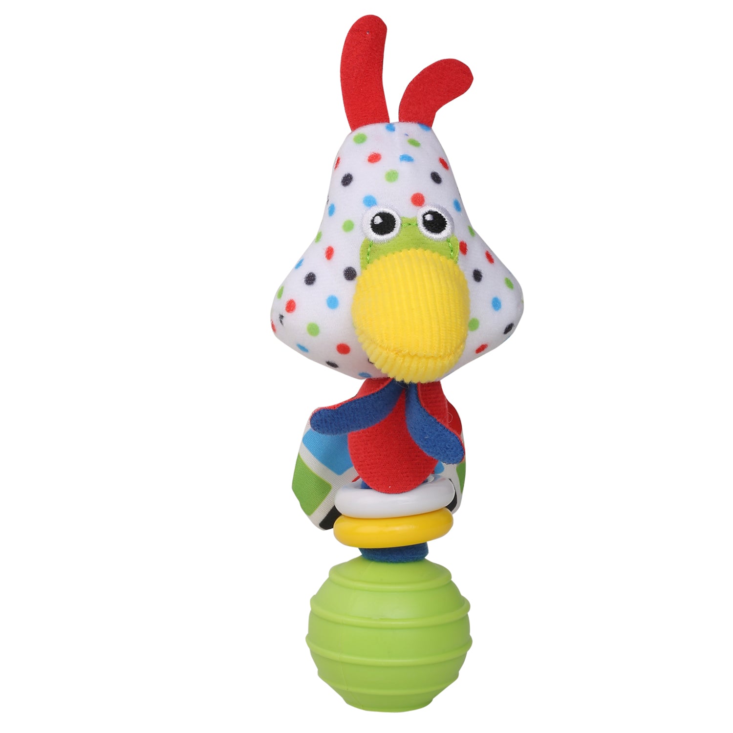 Baby Moo Chicken White Handheld Rattle