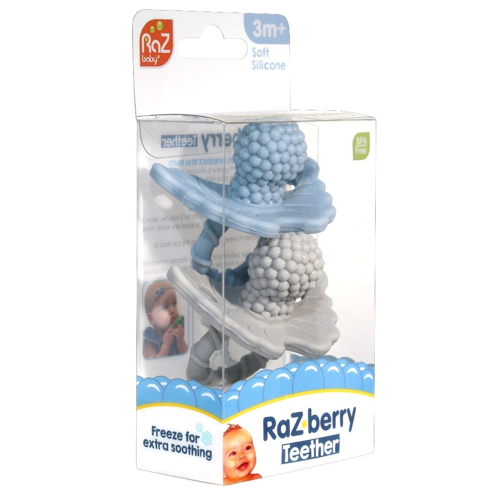 RaZbaby RaZberry Teether Pack of 2-Baby Gears-RaZbaby-Toycra