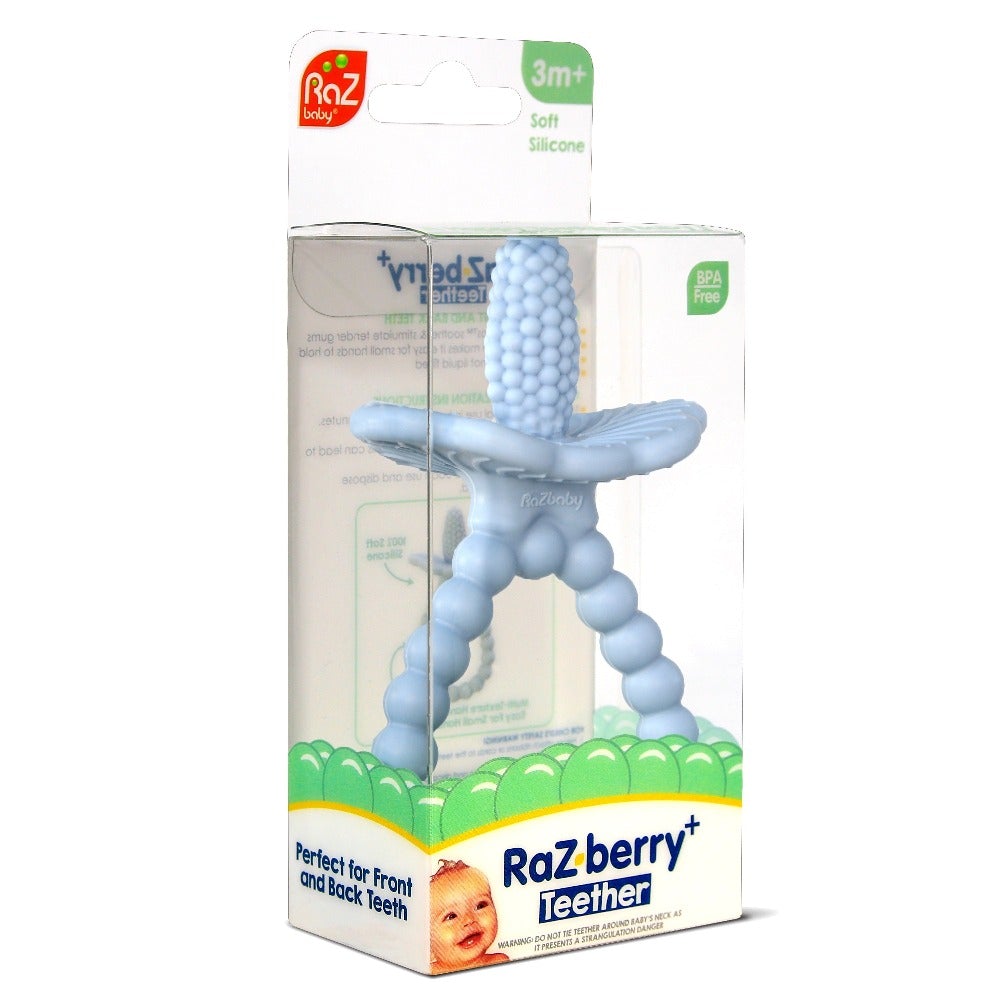 RaZbaby RaZberry Teether Plus-Baby Gears-RaZbaby-Toycra