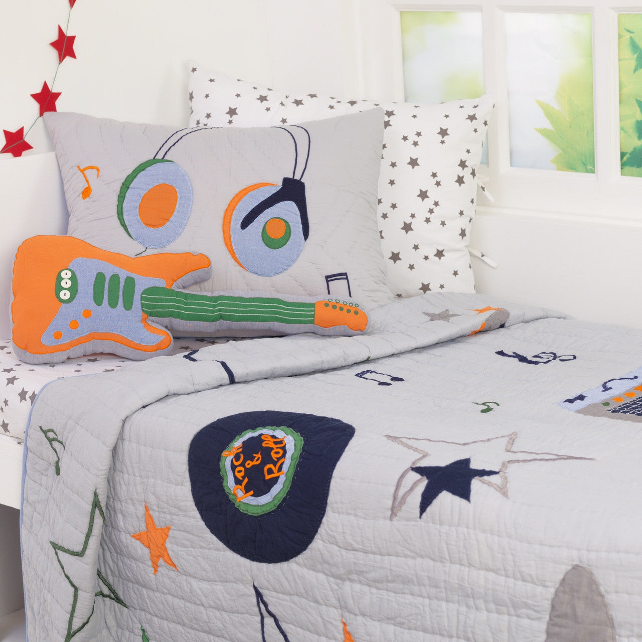 Rockstar Kids Bedding Set, Ages 3 to 15