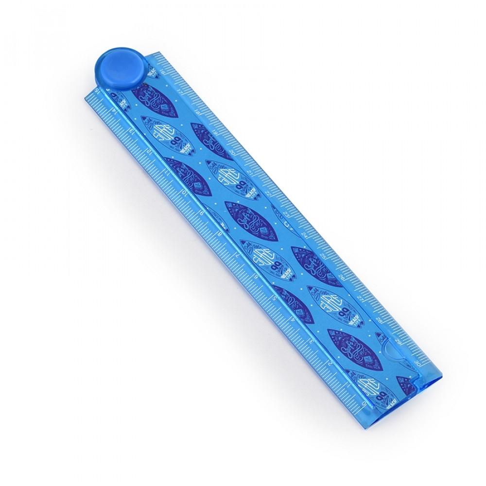 Squad Fold Up Ruler - Blue