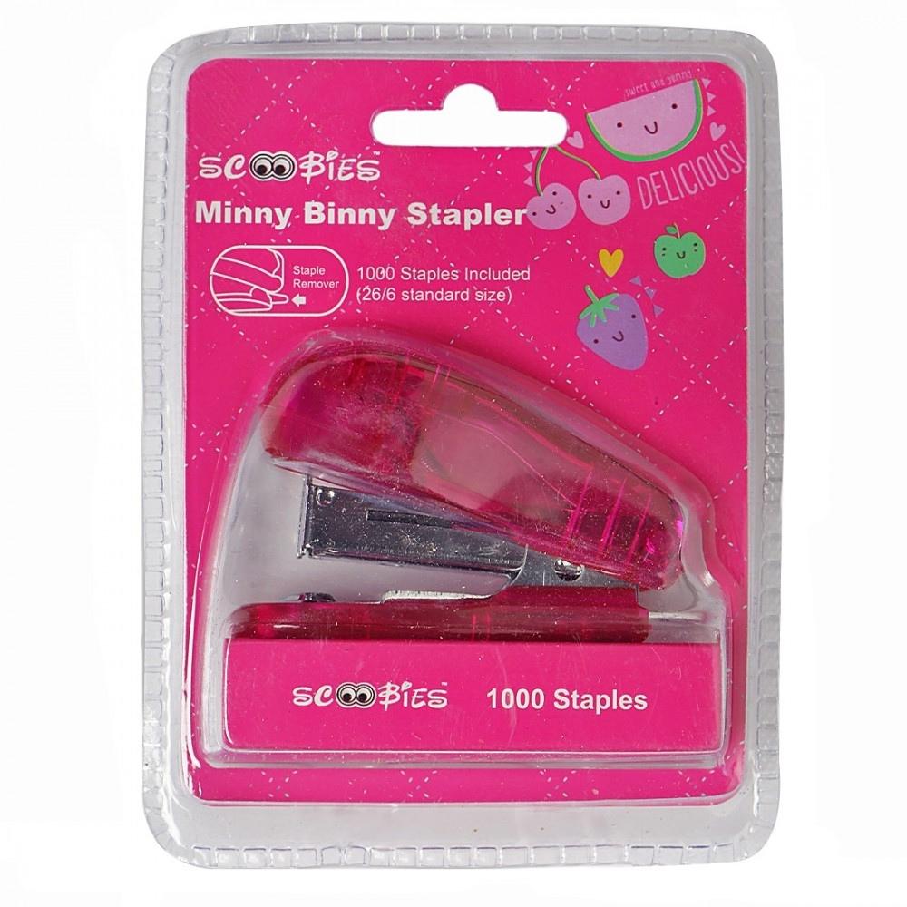 Minny Binny Stapler - Pink