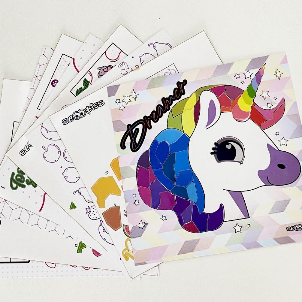 Stick By Number Unicorn