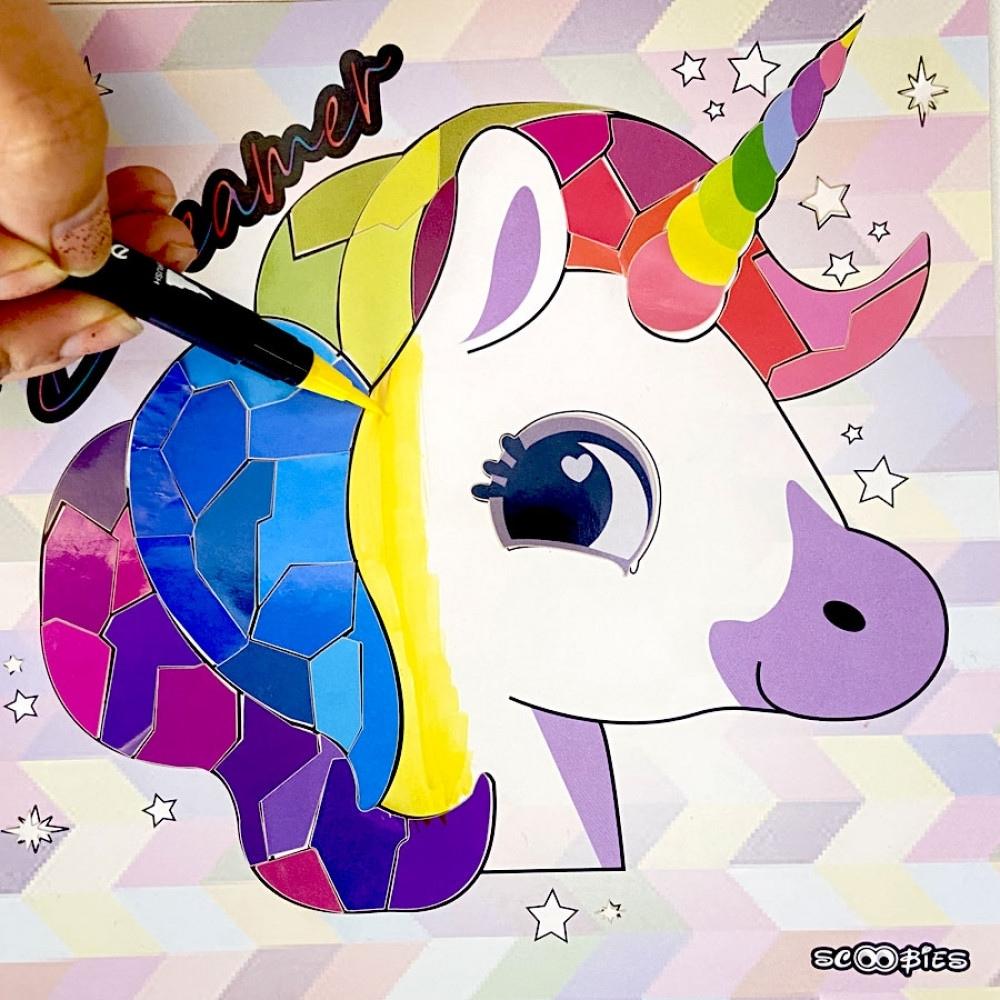 Stick By Number Unicorn
