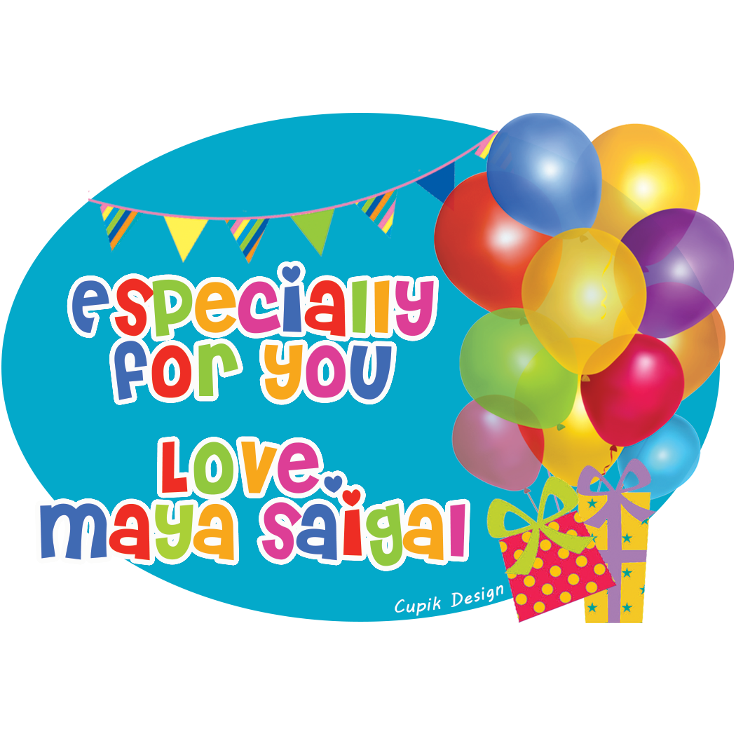 Personalised Gift Stickers - Celebration 1, Set of 18
