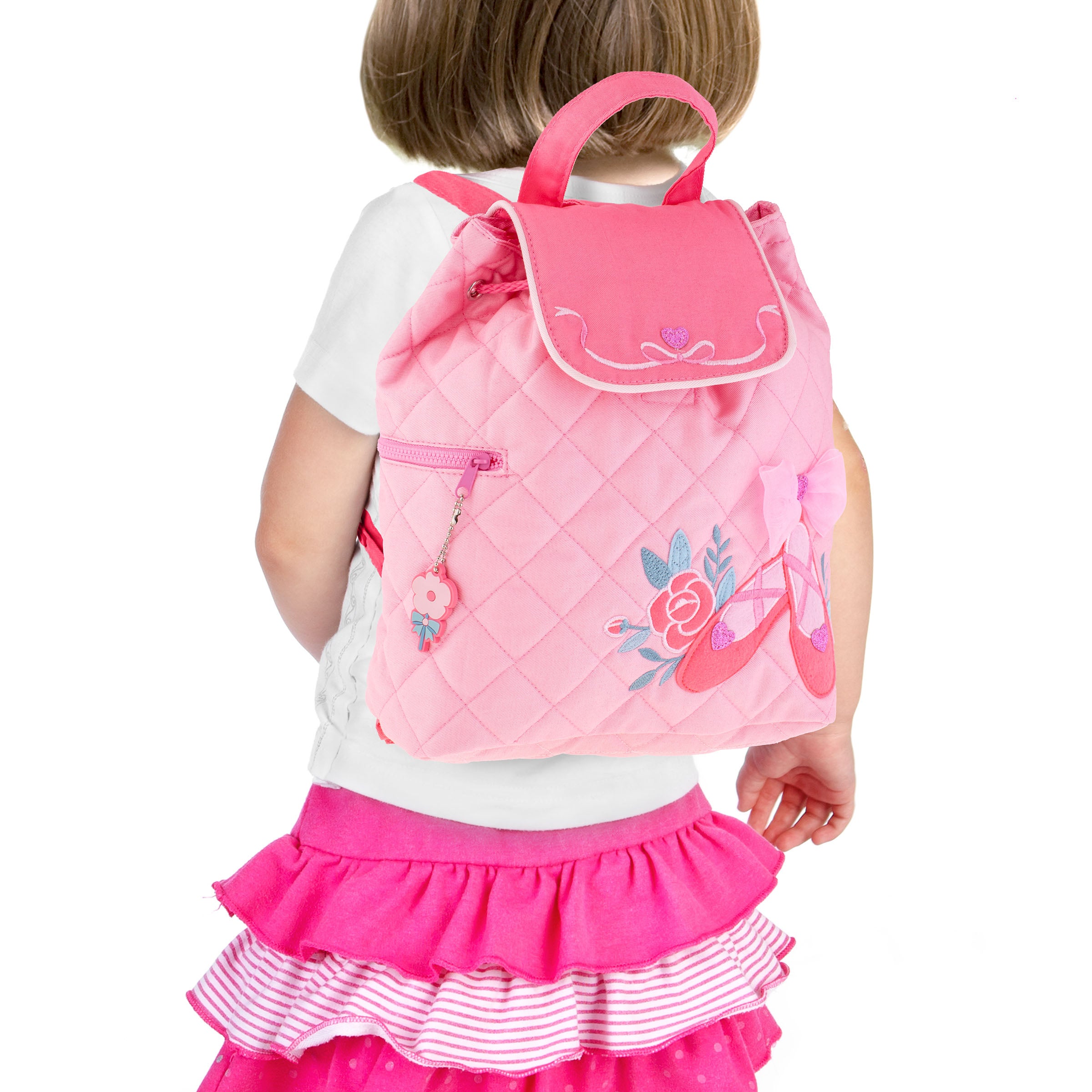 Quilted Backpack - Ballet