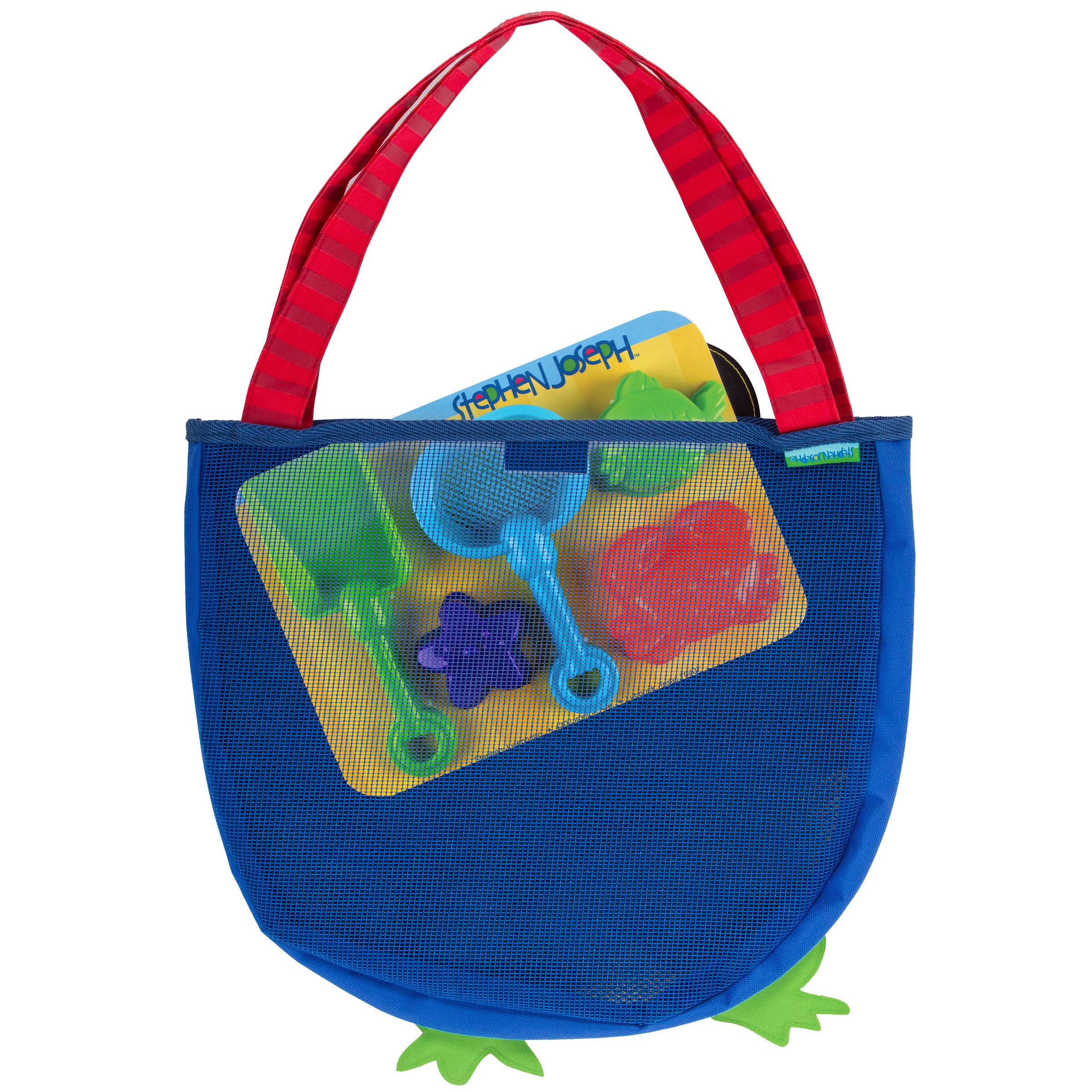 Stephen Joseph Beach Tote Alligator (with Sand Toy Play Set)