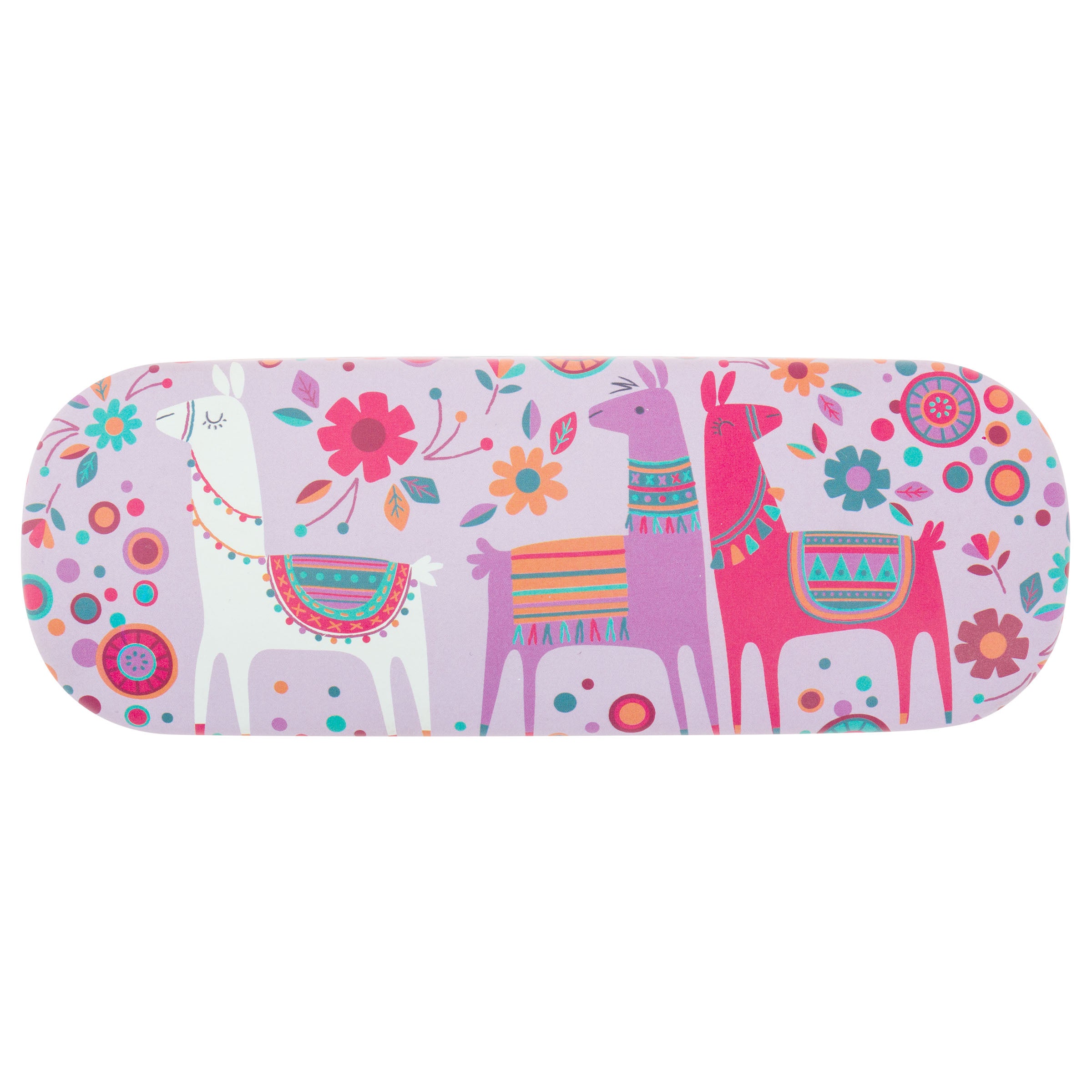 Hard Eyeglass Case Llama