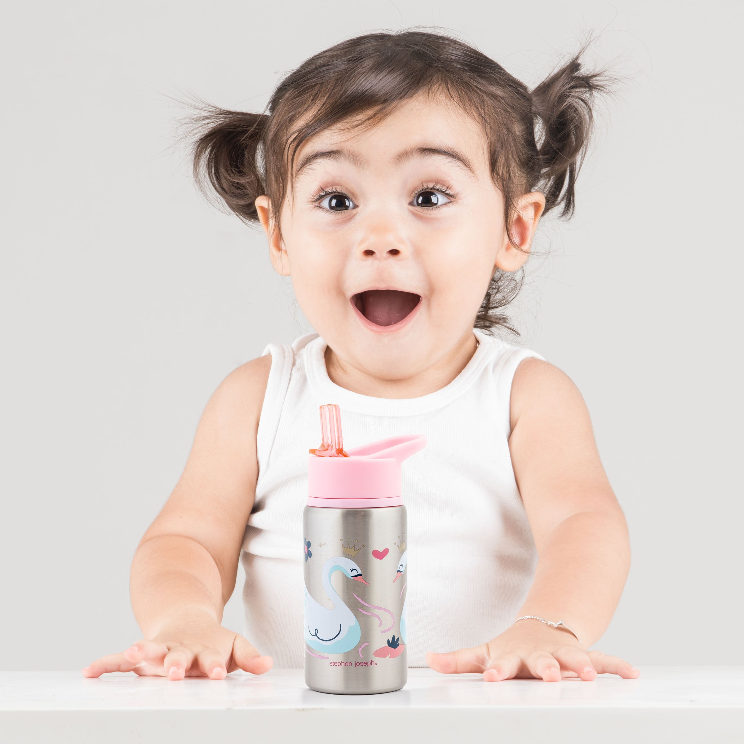 Stainless Steel Water Bottles - Swan