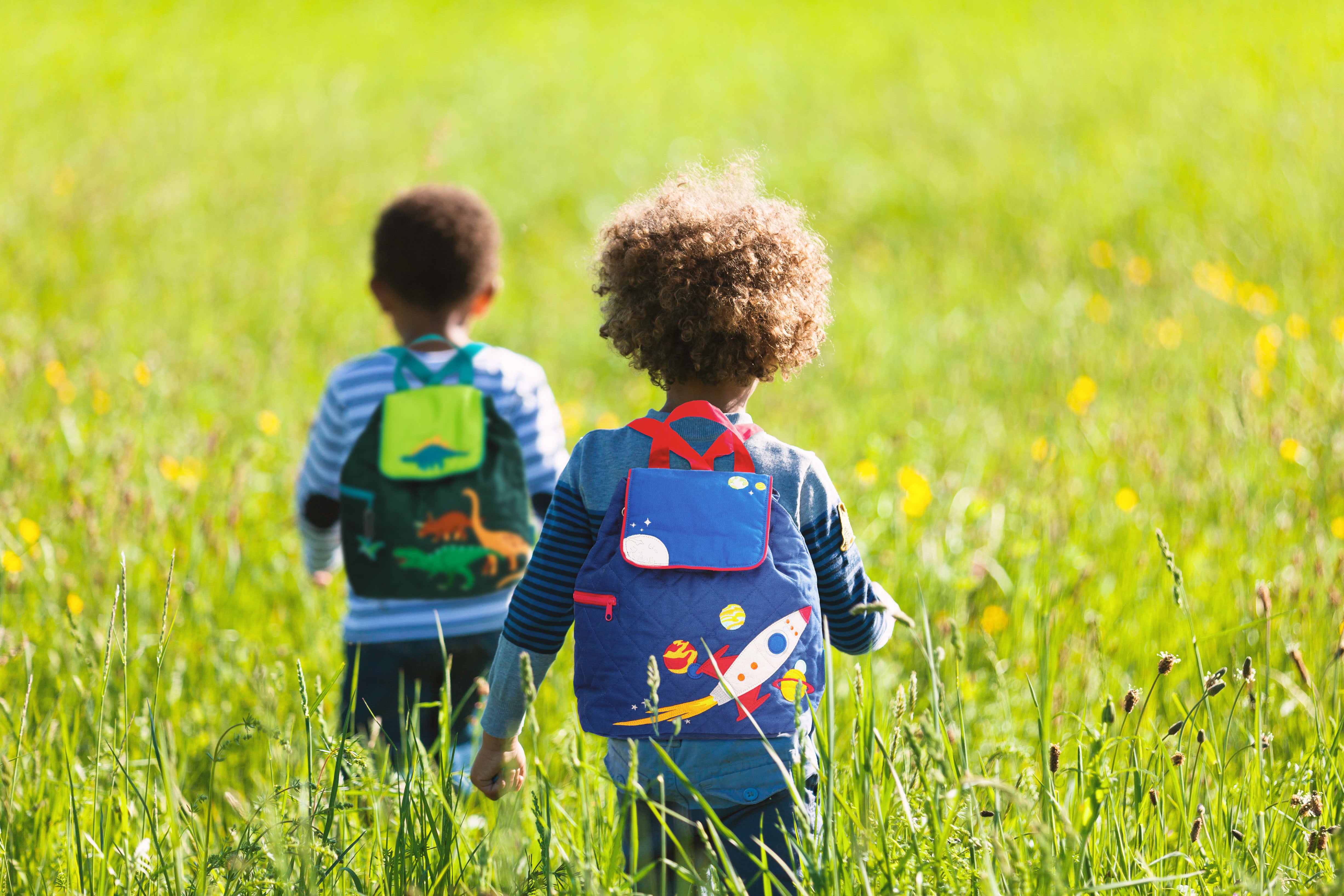 Quilted Backpack - Shark
