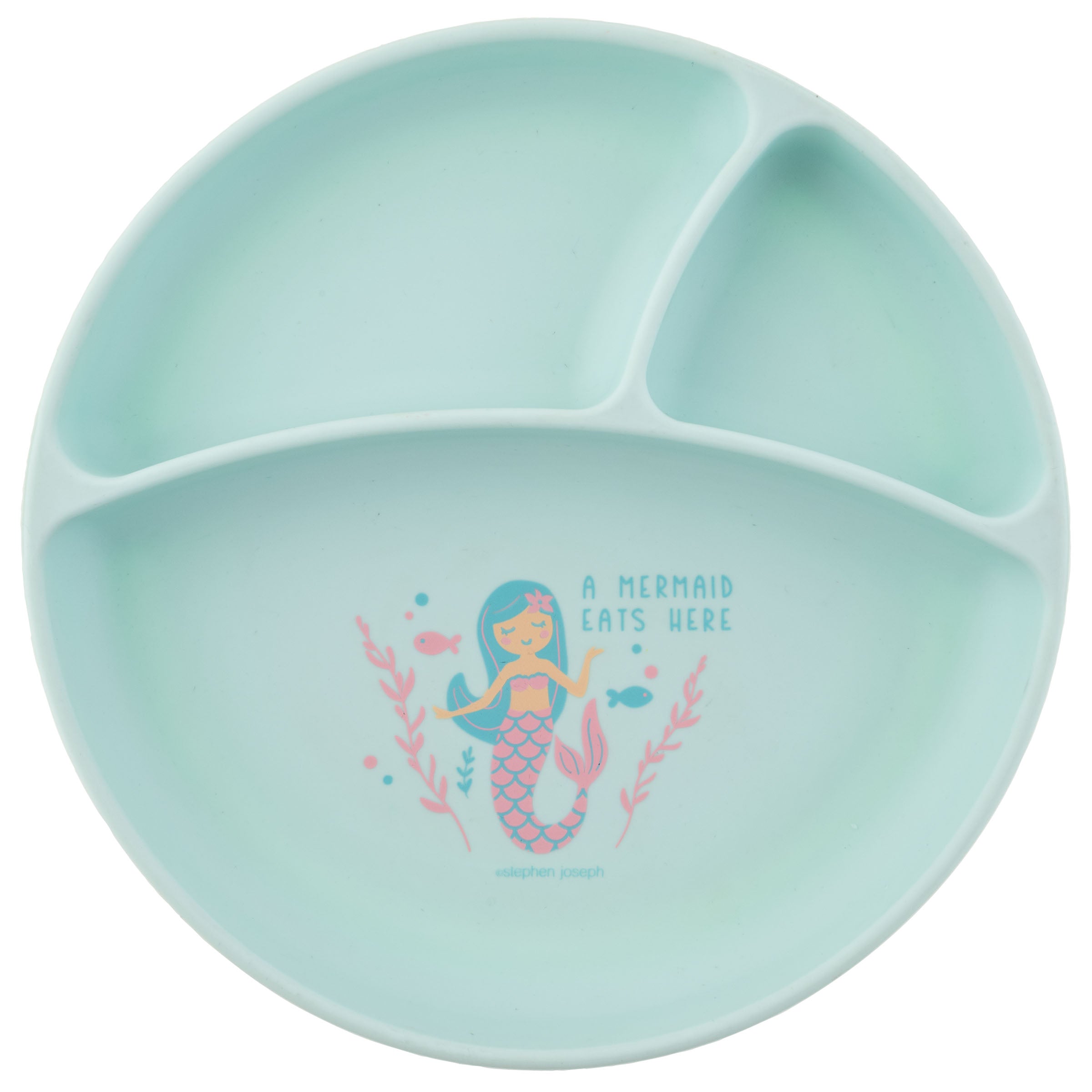 Silicone Baby Plate Mermaid