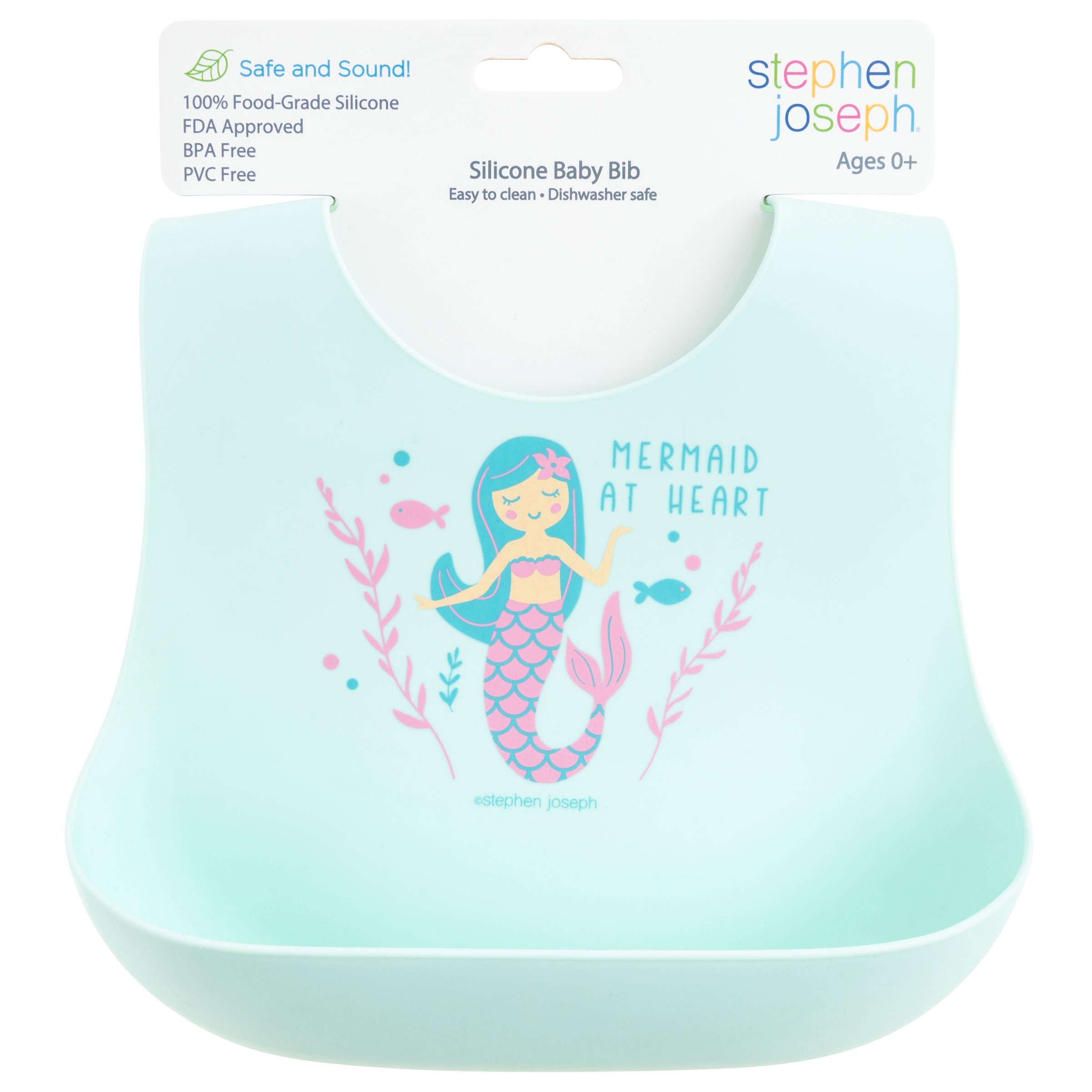 Silicone Bib Mermaid