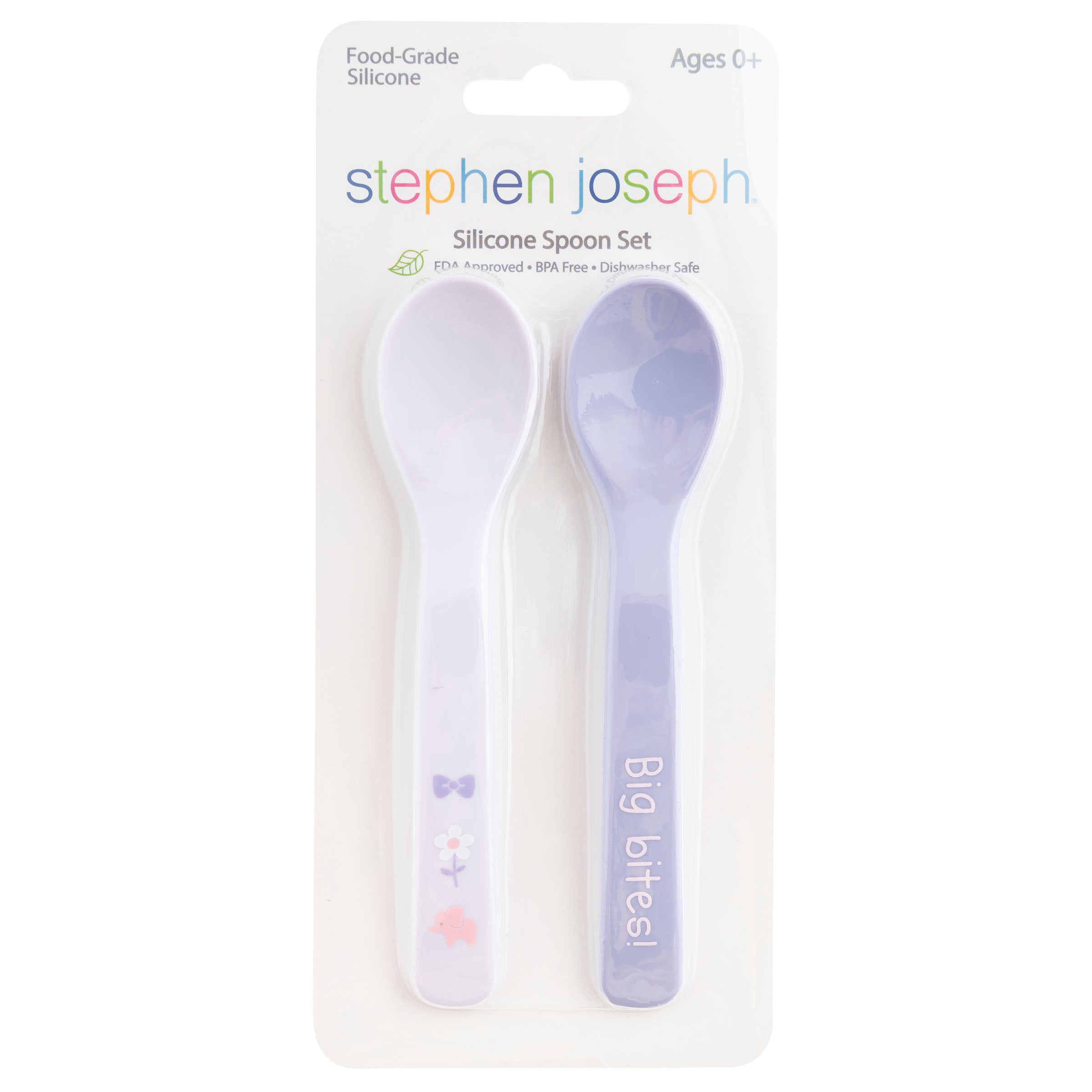 Silicone Baby Spoons Elephant