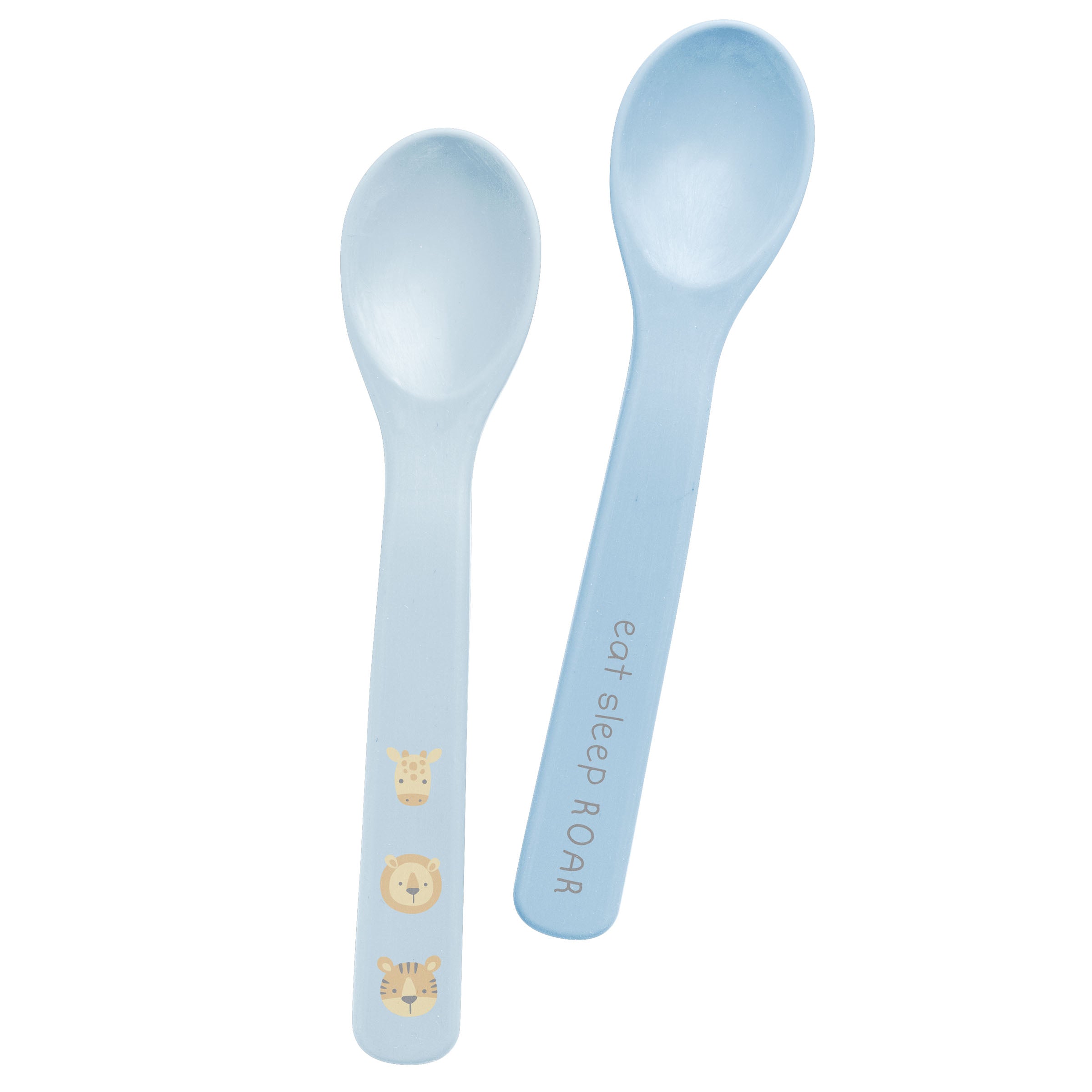 Stephen Joseph Silicone Baby Spoons Zoo