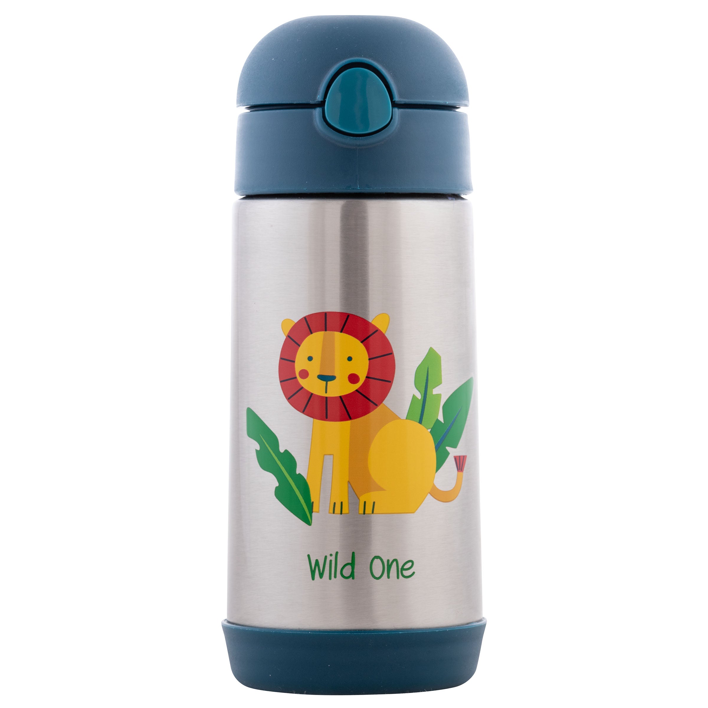 Double Wall Stainless Steel Water Bottle Zoo 350ml