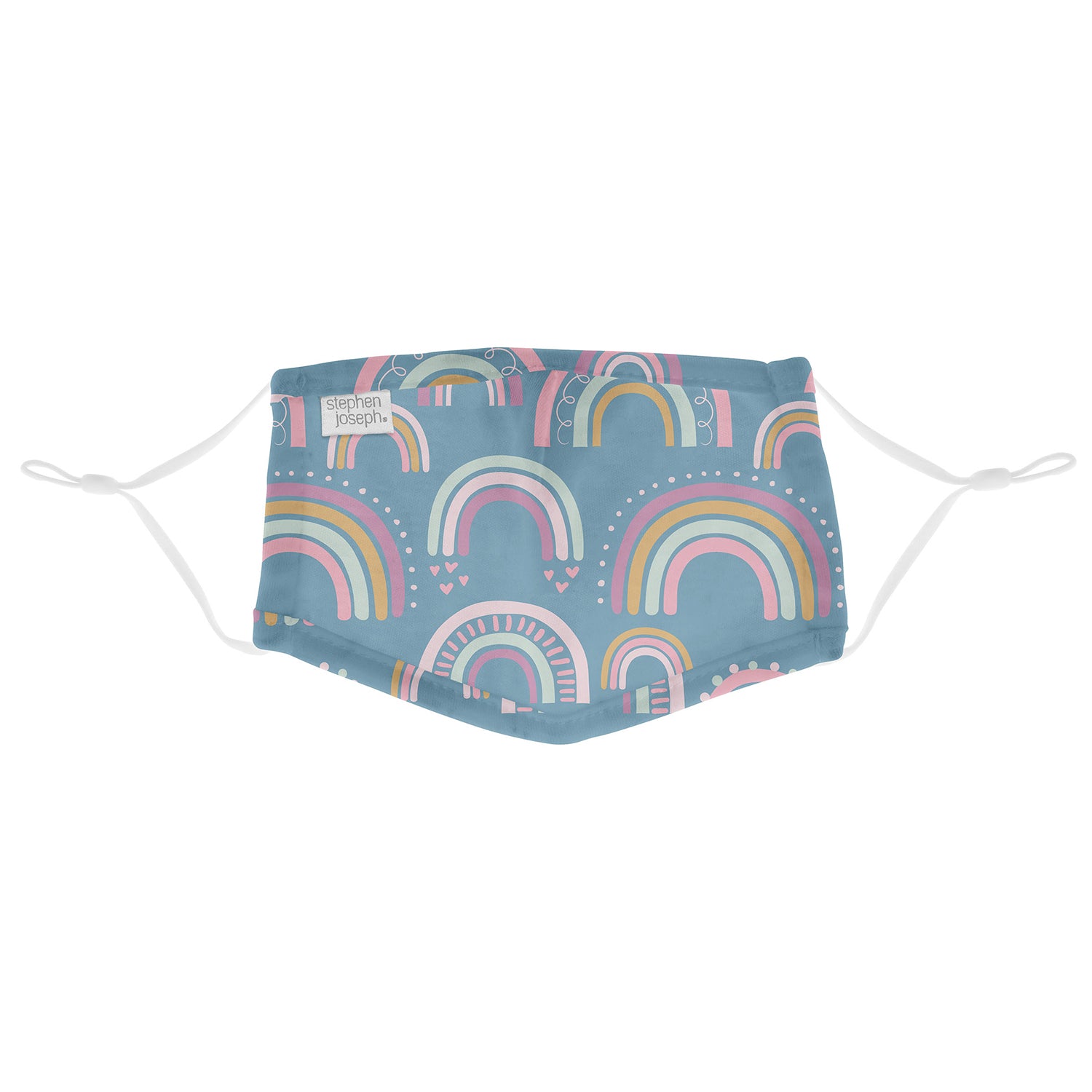 Adjustable Mask With Zipper Pouch Rainbow