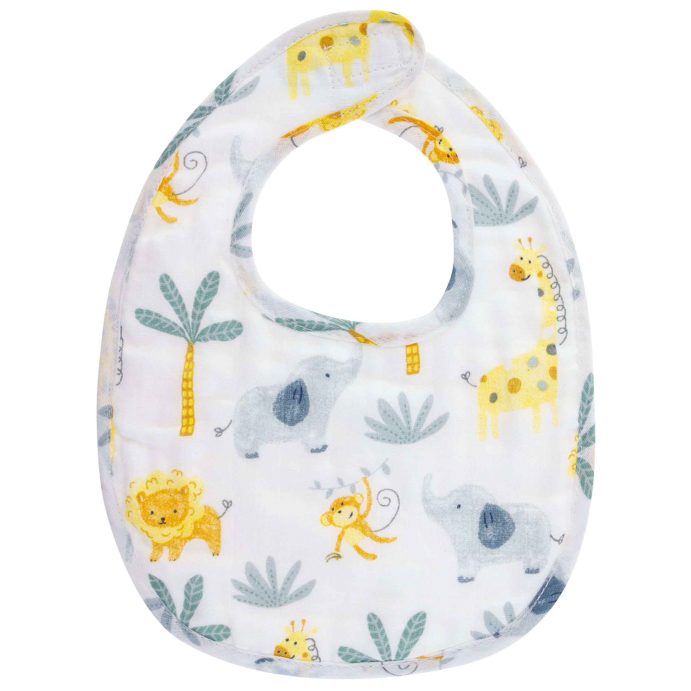 Muslin Bib Sets Zoo
