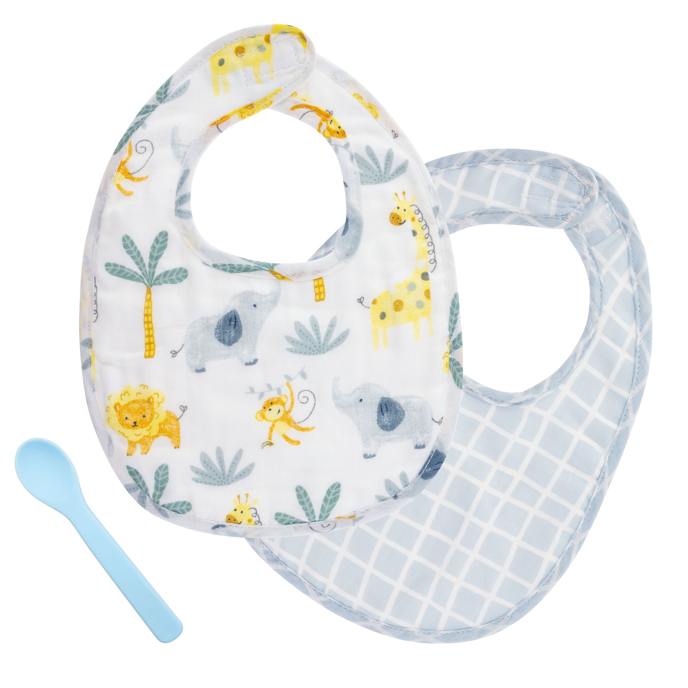 Muslin Bib Sets Zoo