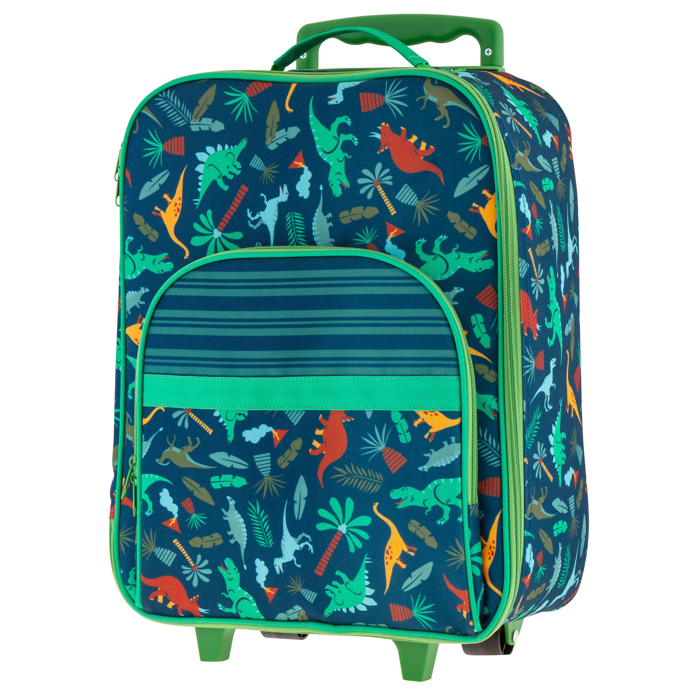 All Over Print Rolling Luggage - Dino